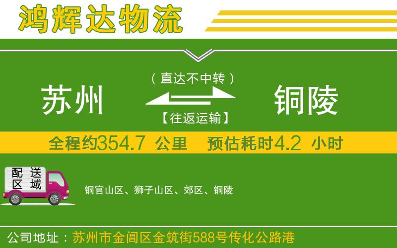 蘇州發(fā)銅陵貨運(yùn)公司